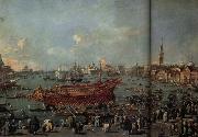 Francesco Guardi The Departure of the Doge on Ascension Day oil painting picture wholesale